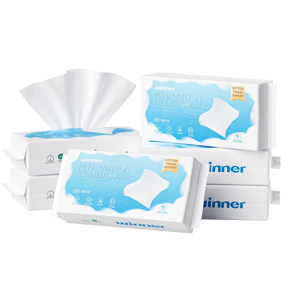 Winner 27 Thicker Clean Face Towels 7.87" x 7.87" 360 Count