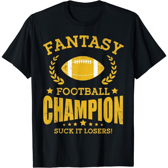 Winner Fantasy Football Champ Champion Draft Football Legend T-Shirt, Unisex T-Shirt