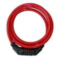 thumbnail image 1 of Winner International UTL901 6 Foot Resettable Cable Lock - Red, 1 of 7