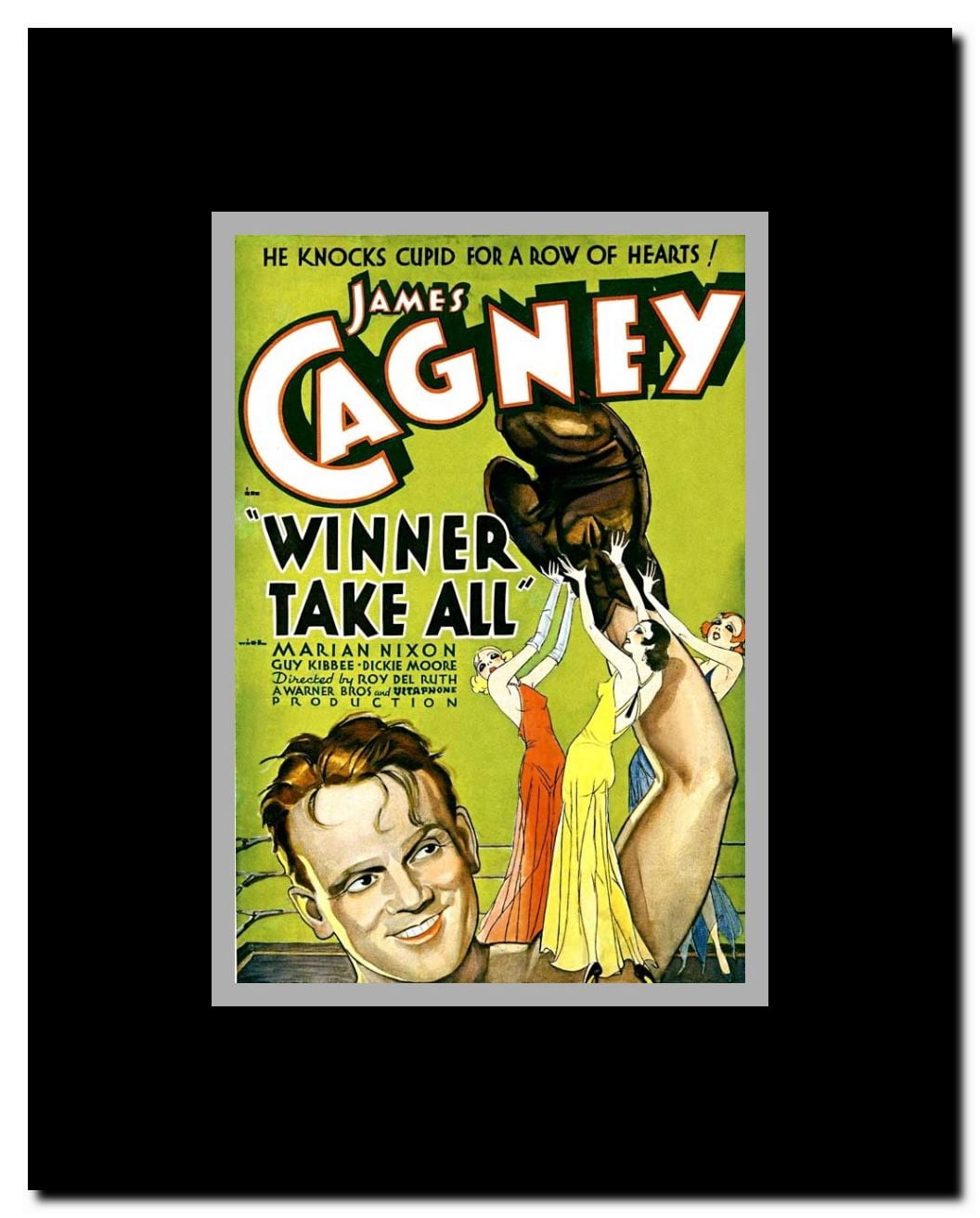 Winner Take All Framed Movie Poster