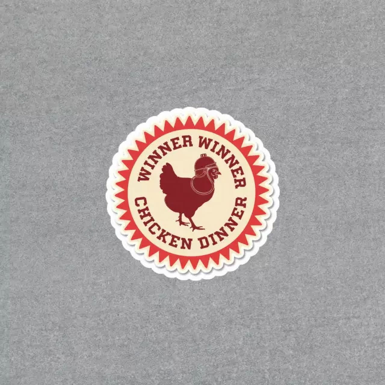 Winner Winner Chicken Dinner Gamer Sticker For Pubg Fansphone Decal ...