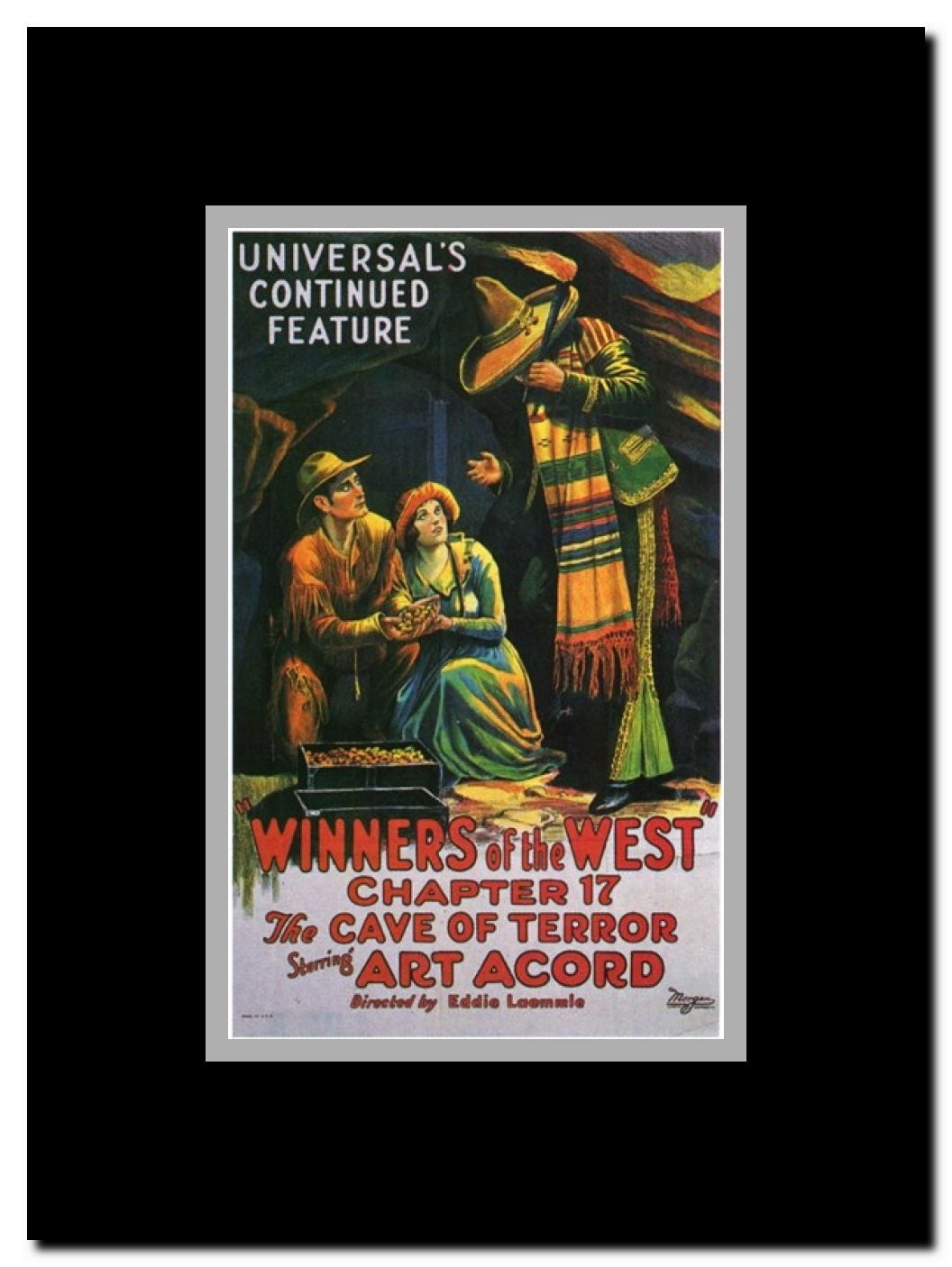 Winners of the West Framed Movie Poster
