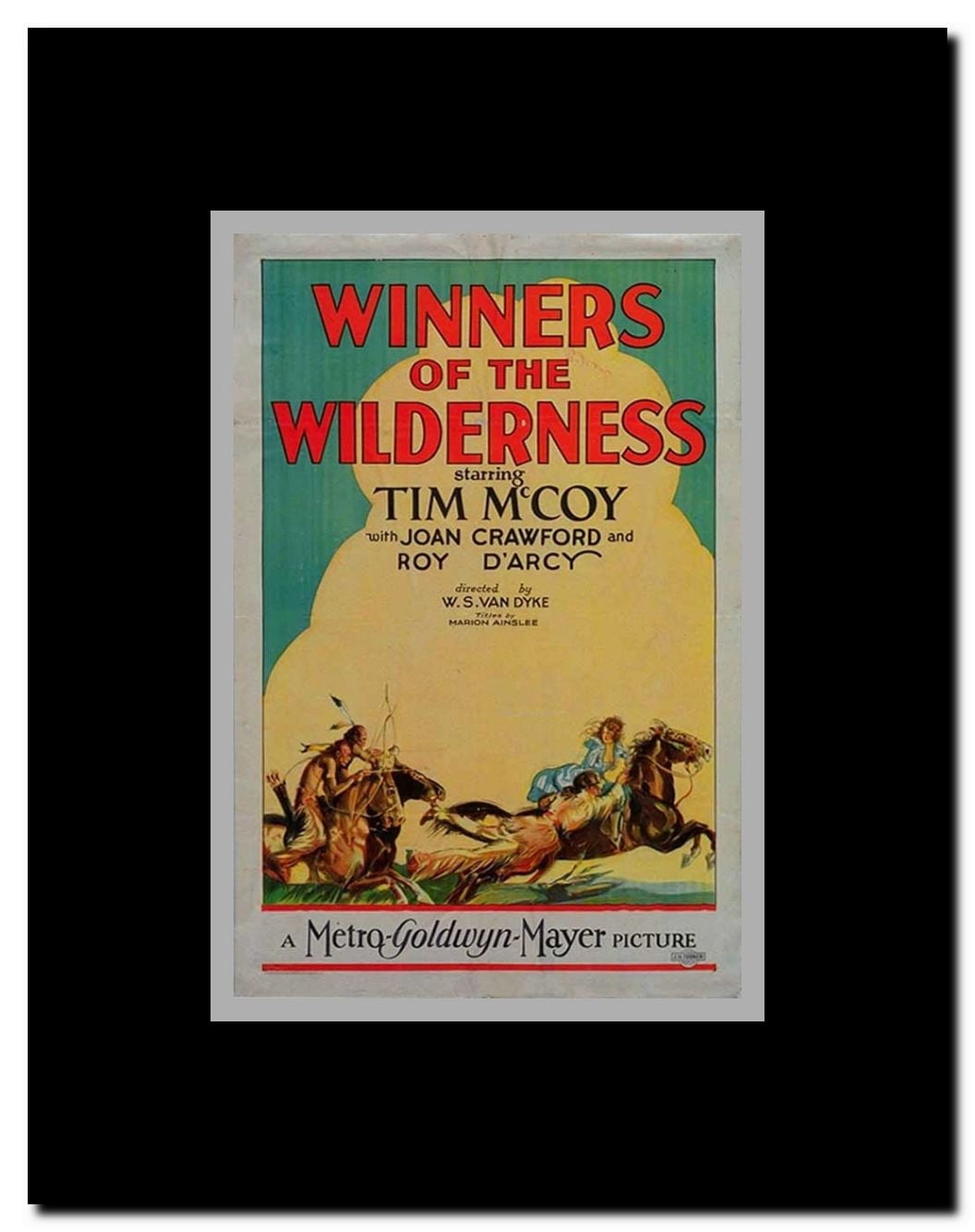 Winners of the Wilderness Framed Movie Poster