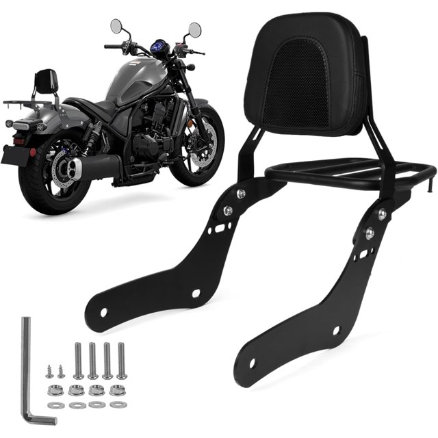 Winnerw Sissy Bar Backrest for Rebel 1100 Motorcycle Detachable