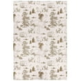 thumbnail image 1 of Winnie The Pooh 100 Acre Woods 50" x 70" Adult Throw Blanket, Polyester, Gold & White, Disney, 1 of 9