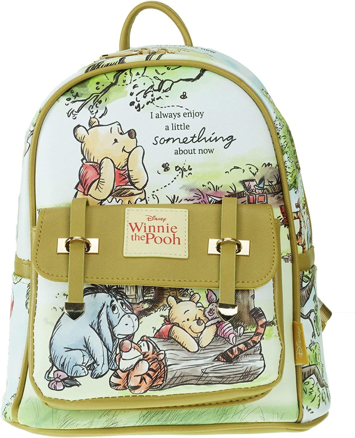 Winnie The Pooh 11 Faux Leather Mini Backpack - A20762 