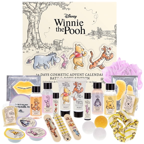 Winnie The Pooh 24 Day Beauty Advent Calendar, Health Beauty & Wellness
