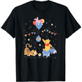 thumbnail image 1 of Winnie The Pooh And Friends Birthday Party Unisex Softstyle T-Shirt for Men Women Kids, 1 of 5