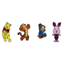 Disney Parks Winnie The Pooh Christopher Robin And Friends Pin Set