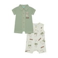 thumbnail image 1 of Winnie The Pooh Baby Boy 2 Pack Rompers, Sizes 0/3 Months-24 Months, 1 of 10