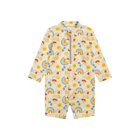 Shop Disney Character Baby Boy One- Piece Rash Guard Swimsuit, Sizes 0/3M- 24M