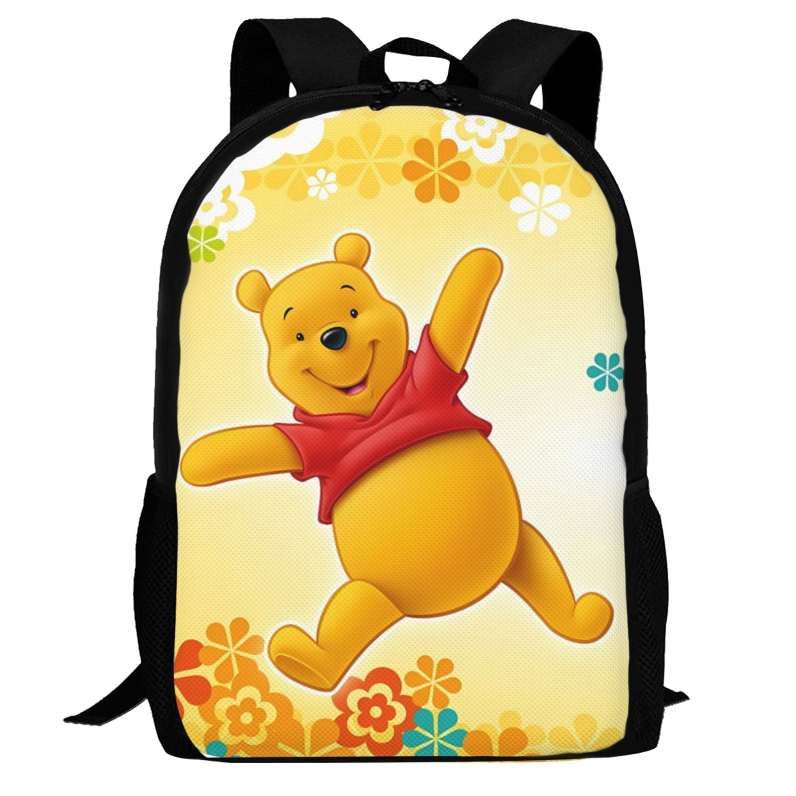 Winnie The Pooh Backpack,3d Print Laptop Backpack Lightweight Casual ...