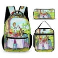 thumbnail image 1 of Winnie The Pooh Backpacks 3 Piece Set Bookbag with Lunch Bag And Pencil Case, 1 of 8