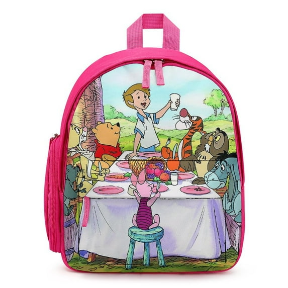 Winnie The Pooh Backpacks Bookbag Casual Daypack for Travel Camping Hiking