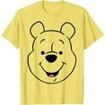 thumbnail image 1 of Winnie The Pooh Bear Large Face T-Shirt for Men Women, Cornsilk Color, Size XL, 1 of 1