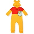 thumbnail image 1 of Winnie The Pooh Boys Single Roleplay Coverall Romper with Hood, Toddler, 1 of 2