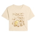 thumbnail image 1 of Winnie The Pooh - Care Too Much Its Love Women's Cropped Graphic T-Shirt, 1 of 3