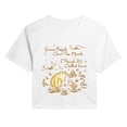 thumbnail image 1 of Winnie The Pooh - Care Too Much Its Love - Juniors Cropped Graphic T-Shirt, 1 of 4