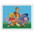 Winnie The Pooh Cartoon 5D Diamond Diy Art Kit 16"x20" for Children's