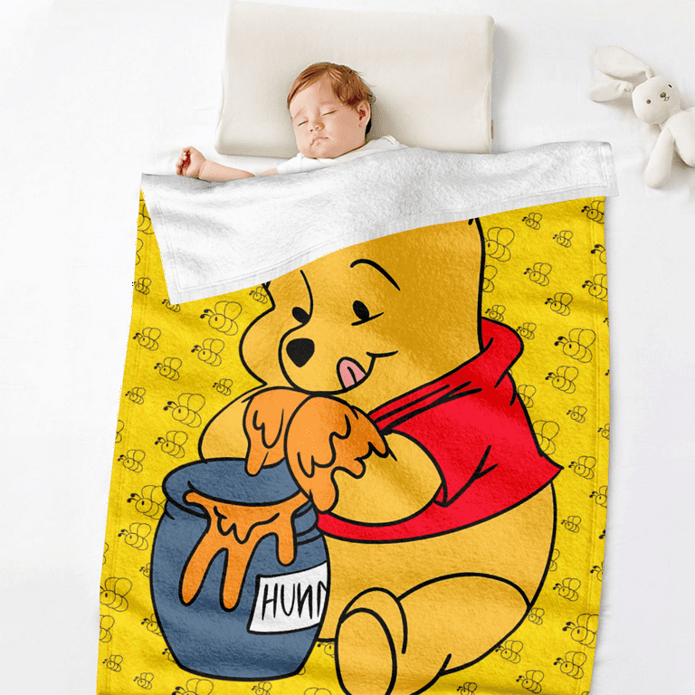 Winnie The Pooh Cartoon Blankets Fashion Beds Sofa Summer Bed Throw Cover Super Soft for Women 51x59inch 130x150cm Walmart