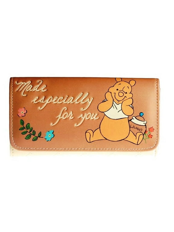 Winnie The Pooh Character Clutch Wallet