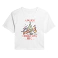 thumbnail image 1 of Winnie The Pooh - Christmas Crew - Juniors Cropped Graphic T-Shirt, 1 of 4