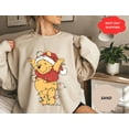 thumbnail image 1 of Winnie The Pooh Christmas Lights Sweatshirt, Pooh Christmas Sweatshirt, Holiday Sweater, Winter Crewneck Shirt, 1 of 5
