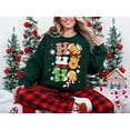 thumbnail image 1 of Winnie The Pooh Christmas Sweatshirt, Magic Kingdom Ho Ho Ho Sweater, Winnie The Pooh Santa Shirt, Disney Christmas Tee, Xmas Pooh Bear Shirt, 1 of 5