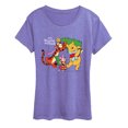 thumbnail image 1 of Winnie The Pooh - Christmas - Women's Short Sleeve Graphic T-Shirt, 1 of 3