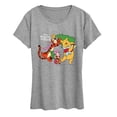 thumbnail image 1 of Winnie The Pooh - Christmas - Women's Short Sleeve Graphic T-Shirt, 1 of 4
