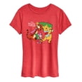 thumbnail image 1 of Winnie The Pooh - Christmas - Women's Short Sleeve Graphic T-Shirt, 1 of 4