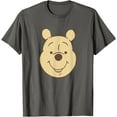 thumbnail image 1 of Winnie The Pooh Classic Vintage Bear Big Face Unisex Softstyle T-Shirt for Men Women Kids,Charcoal Color,Size YM, 1 of 5