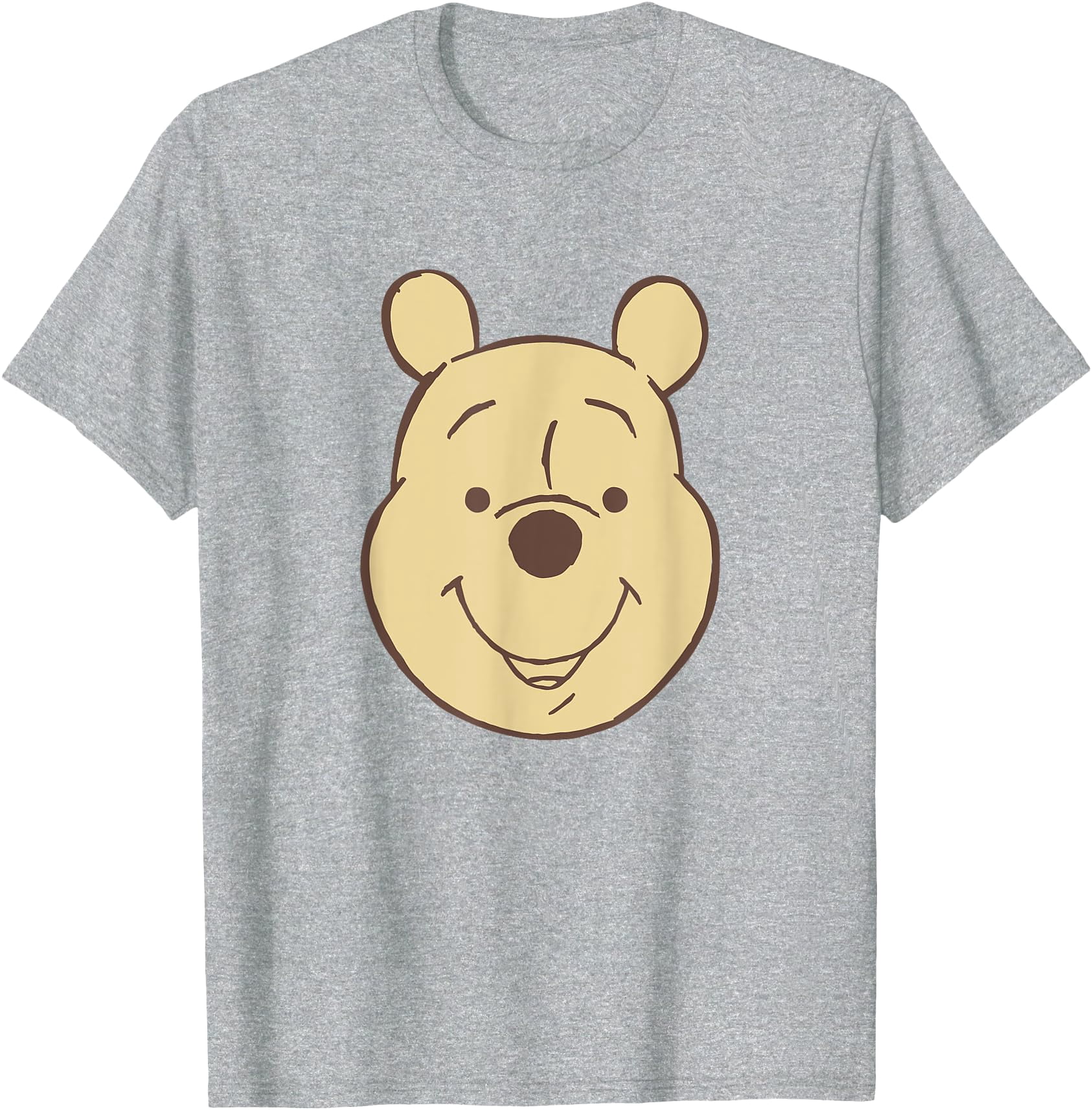 Winnie The Pooh Classic Vintage Bear Big Face Unisex Softstyle T 