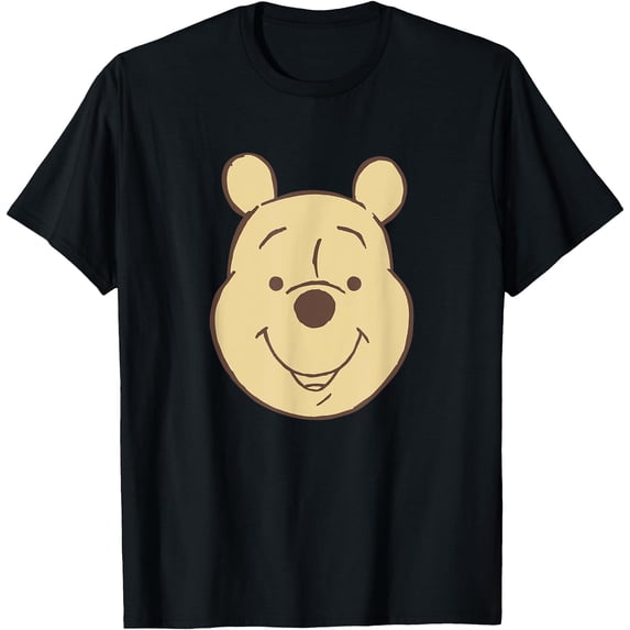 Winnie The Pooh Classic Vintage Bear Big Face Unisex Softstyle T-Shirt for Men Women Kids