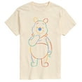 thumbnail image 1 of Winnie The Pooh - Colorful Sketch - Men's Short Sleeve Graphic T-Shirt, 1 of 4