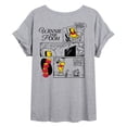 thumbnail image 1 of Winnie The Pooh - Comic - Womens Oversized Graphic T-Shirt, 1 of 4
