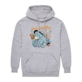thumbnail image 1 of Winnie The Pooh - Eeyore Butterfly Flowers Men's Graphic Fleece Pullover Hoodie, 1 of 4