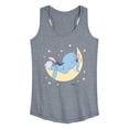 thumbnail image 1 of Winnie The Pooh - Eeyore Moon - Women's Racerback Graphic Tank, 1 of 4