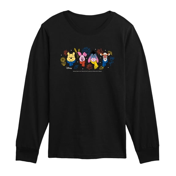 Winnie The Pooh - Fall - Toddler Boys Long Sleeve Graphic T-Shirt