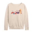 thumbnail image 1 of Winnie The Pooh - Fall - Women's French Terry Long Sleeve Pullover, 1 of 4