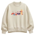 thumbnail image 1 of Winnie The Pooh - Fall - Women's Oversized Fleece Crew Sweatshirt, 1 of 3