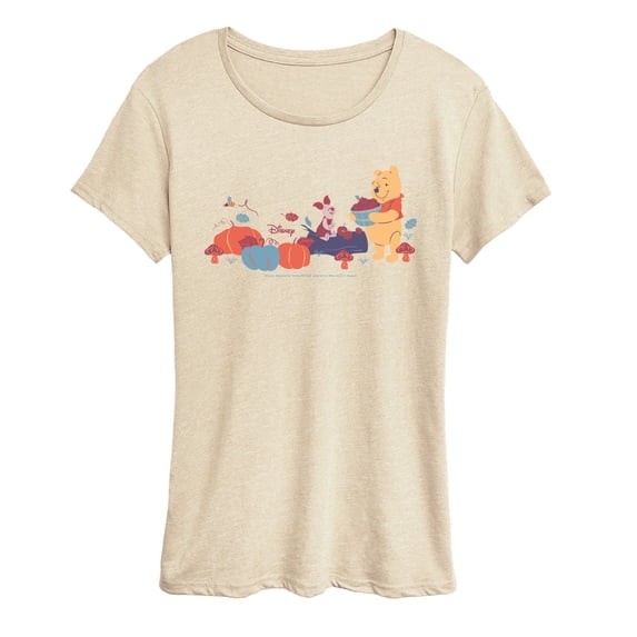 Winnie The Pooh - Fall - Women's Short Sleeve Graphic T-Shirt