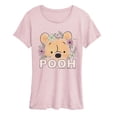 thumbnail image 1 of Winnie The Pooh - Floral Pooh - Women's Short Sleeve Graphic T-Shirt, 1 of 3