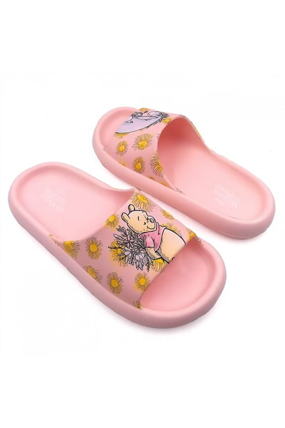Flowers for Eeyore Women's Flip Flop Cloud Comfort Slide Sandals-Size 9