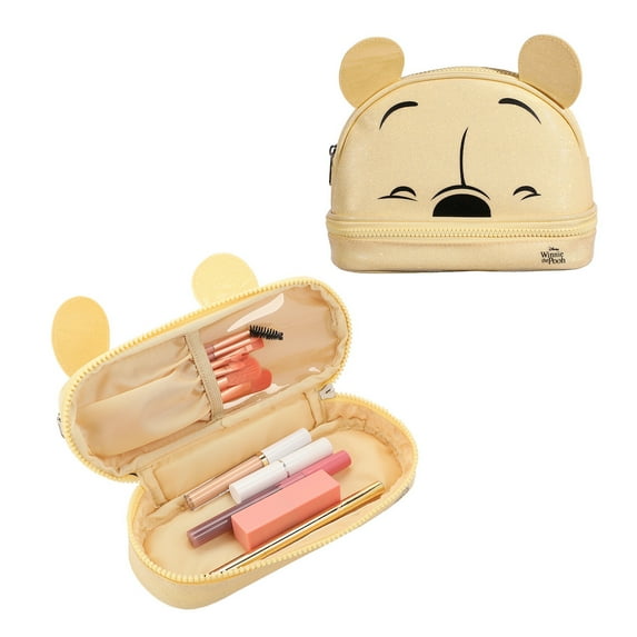 Winnie The Pooh Glitter 6" Cosmetic Pouch