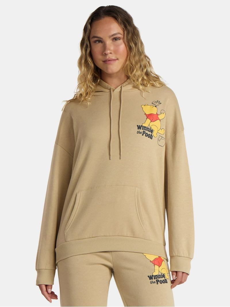 Disney Women's and Women's Plus Winnie the Pooh Graphic Hoodie
