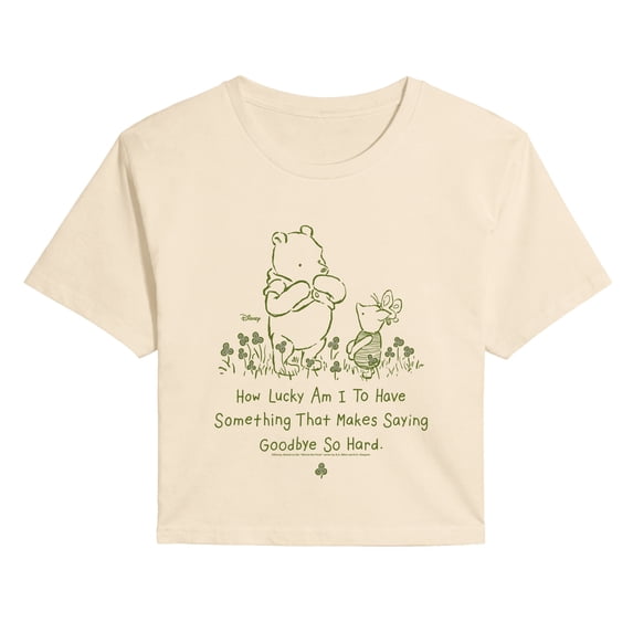 Winnie The Pooh - Hard Goodbye Women's Cropped Graphic T-Shirt