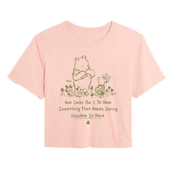 Winnie The Pooh - Hard Goodbye Women's Cropped Graphic T-Shirt