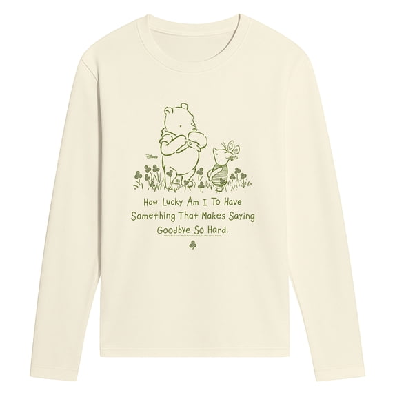 Winnie The Pooh - Hard Goodbye Long Sleeve Graphic T-Shirt