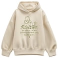 thumbnail image 1 of Winnie The Pooh - Hard Goodbye Oversized Fleece Hoodie Sweatshirt, 1 of 3